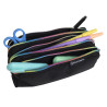 Trousse rectangle 3 compartiments Rainbow