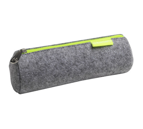 Trousse ronde feutrine recyclée Neon