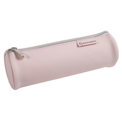 Trousse ronde PU Aquarel - 22,5x7,5cm