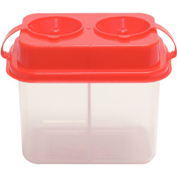 Pot anti verse double compartiment 2 x 170ml