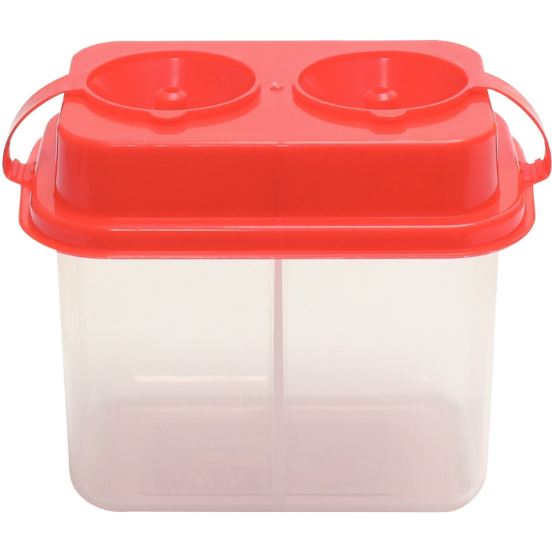 Pot anti verse double compartiment 2 x 170ml