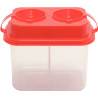 Pot anti verse double compartiment 2 x 170ml