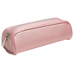 Trousse trapèze PU métallisé PERLE