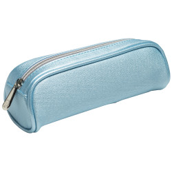 Trousse trapèze PU métallisé PERLE