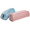 Trousse trapèze PU métallisé PERLE