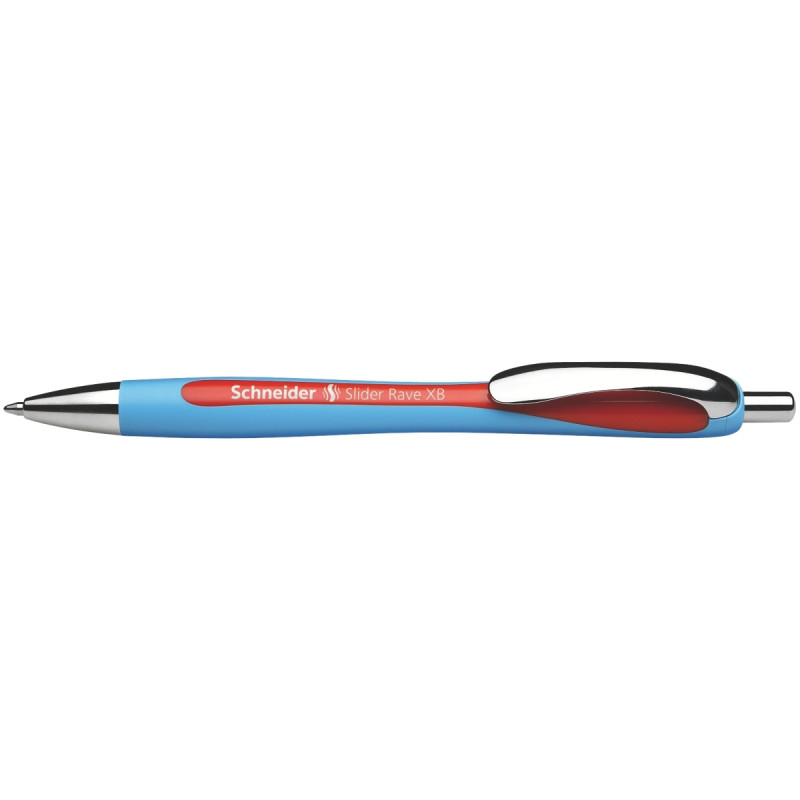 Stylo bille Slider Rave rouge