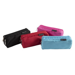 Trousse rectangle 2 compartiments COLOR