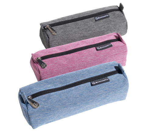 Trousse ronde adaptée polyester Denim 500