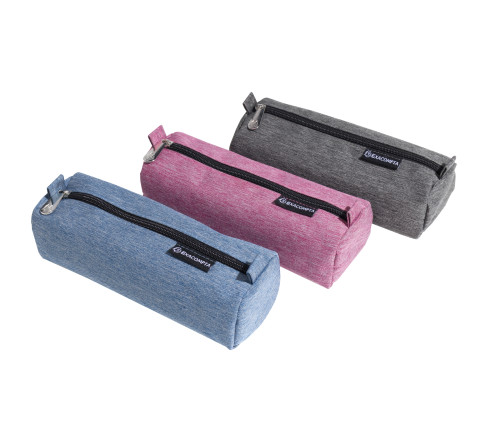 Trousse ronde adaptée polyester Denim 500