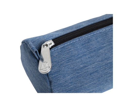 Trousse ronde adaptée polyester Denim 500