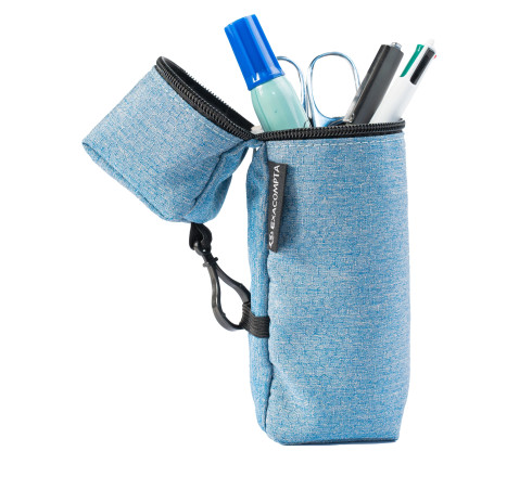 Trousse pot à crayons polyester BeeBlue
