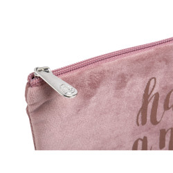 Trousse plate velours Ellipse