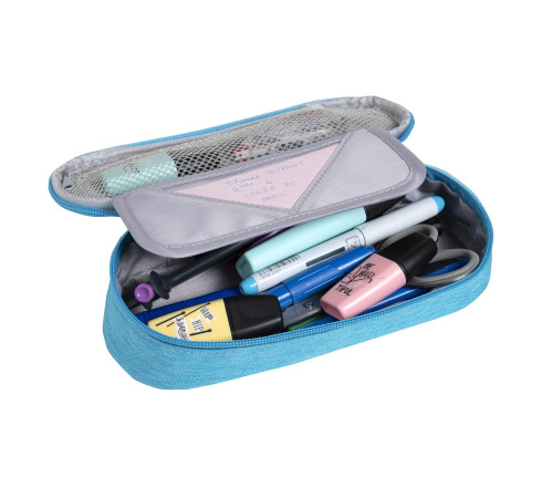 Trousse compacte polyester recyclé Plumier