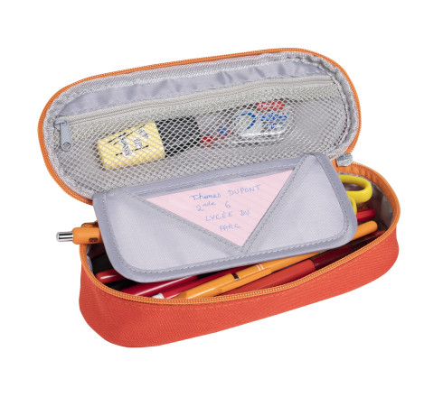 Trousse compacte polyester recyclé Plumier