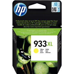 HP 933XL cartouche d'encre jaune grande capacité authentique (CN056AE)