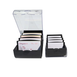 Boîte à fiches bristol et Flash Cards A7 Office