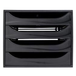 Module de classement Ecobox Ecoblack 4 tiroirs