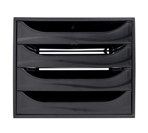 Module de classement Ecobox Ecoblack 4 tiroirs