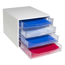 Module de classement Ecobox Office 4 tiroirs