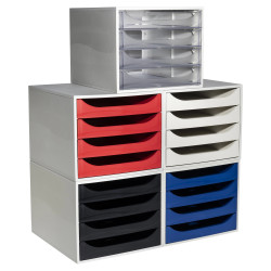 Module de classement Ecobox Office 4 tiroirs
