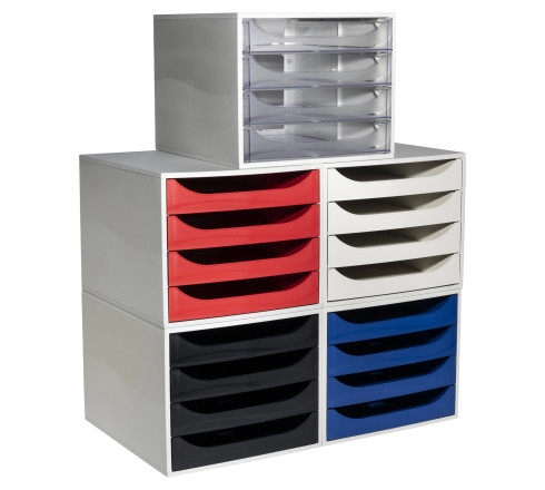 Module de classement Ecobox Office 4 tiroirs