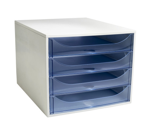 Module de classement Ecobox Linicolor 4 tiroirs