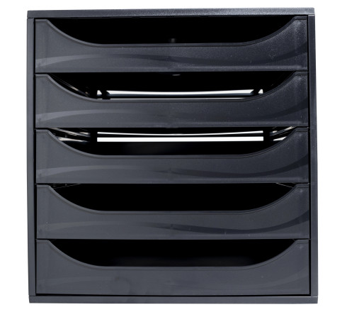 Module de classement Ecobox+ Ecoblack 5 tiroirs