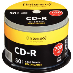 Spindle de 50 CD-R Intenso 700 Mo 52X