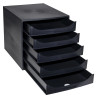 Module de classement Ecobox+ Ecoblack 5 tiroirs