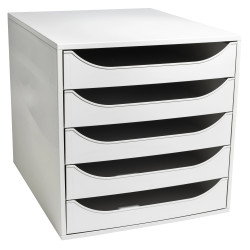 Module de classement Ecobox+ Office 5 tiroirs