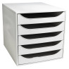 Module de classement Ecobox+ Office 5 tiroirs