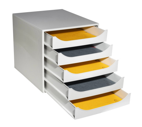 Module de classement Ecobox+ Office 5 tiroirs
