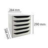 Module de classement Ecobox+ Office 5 tiroirs