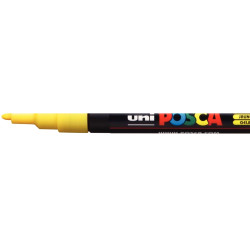 Marqueur Posca pointe fine ogive jaune