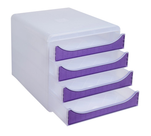 Module de classement Big Box 4 tiroirs Chromaline