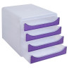 Module de classement Big Box 4 tiroirs Chromaline