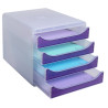 Module de classement Big Box 4 tiroirs Chromaline