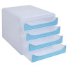 Module de classement Big Box 4 tiroirs Chromaline