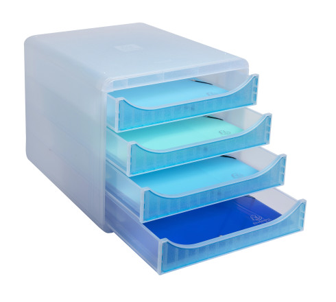 Module de classement Big Box 4 tiroirs Chromaline