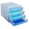 Module de classement Big Box 4 tiroirs Chromaline