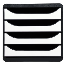 Module de classement Big Box 4 tiroirs Glossy