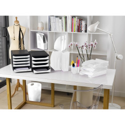 Module de classement Big Box 4 tiroirs Glossy