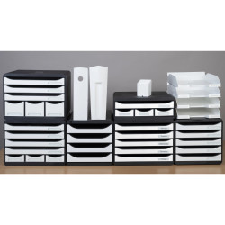 Module de classement Big Box 4 tiroirs Glossy