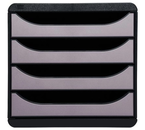Module de classement Big Box 4 tiroirs Metallic