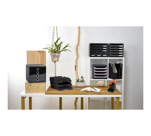 Module de classement Big Box 4 tiroirs Metallic