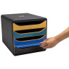 Module de classement Big Box 4 tiroirs Neo Deco