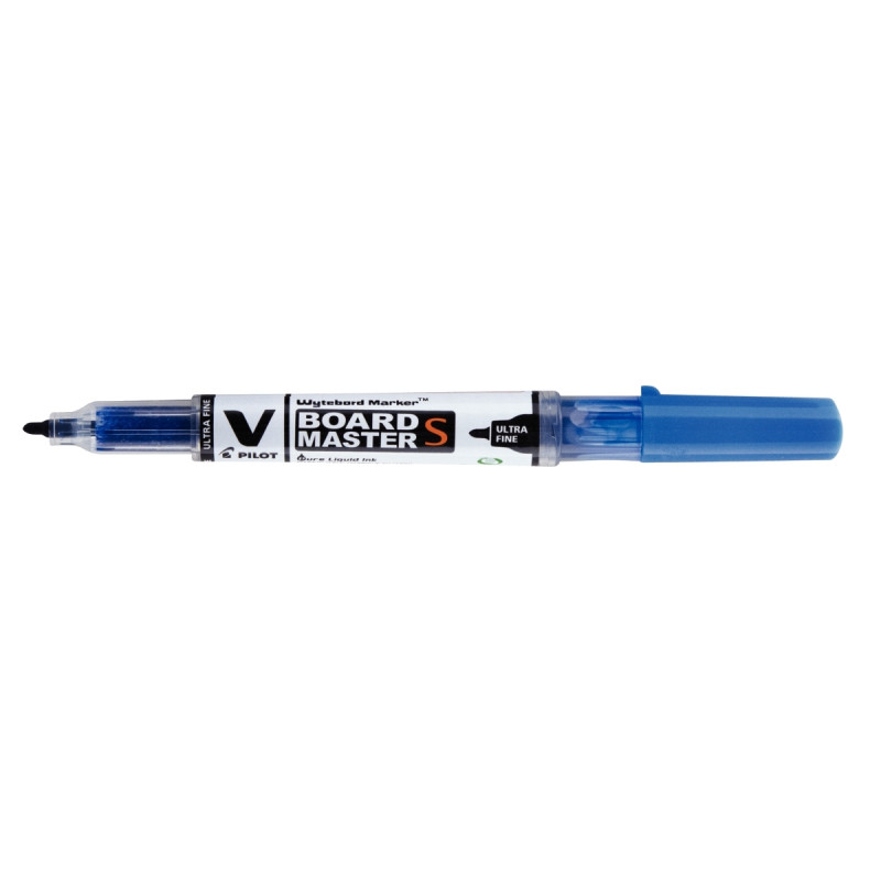 Marqueur tableau blanc V-Board Master pointe ogive 0,8mm bleu