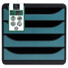 Module de classement Big Box 4 tiroirs Skandi