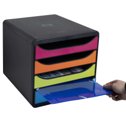 Module de classement Big Box 4 tiroirs Iderama