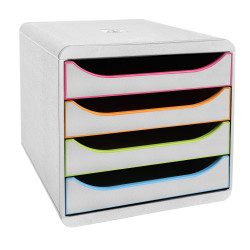 Module de classement Big Box 4 tiroirs Black Office